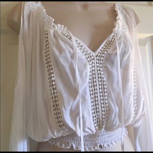 H&M cold shoulder crop too